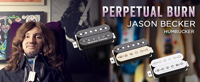 Seymour Duncan и именной звукосниматель Jason Becker Perpetual Burn Humbucker