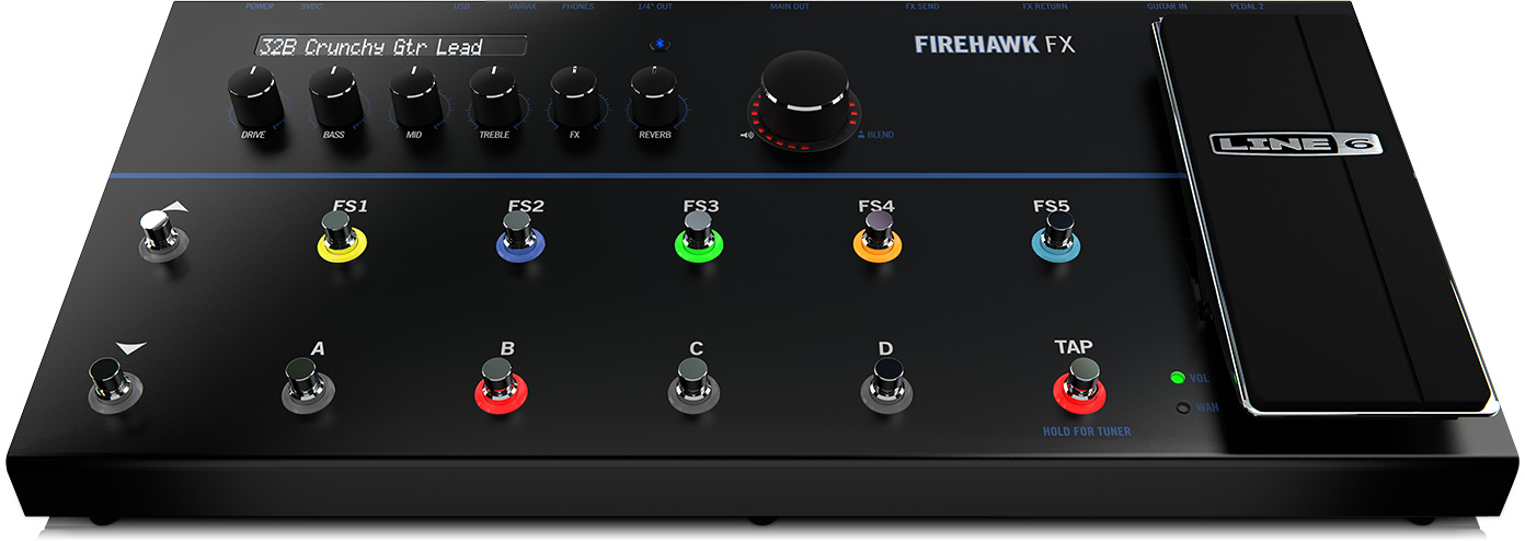 Line 6 Firehawk FX — свежий процессор от Line 6